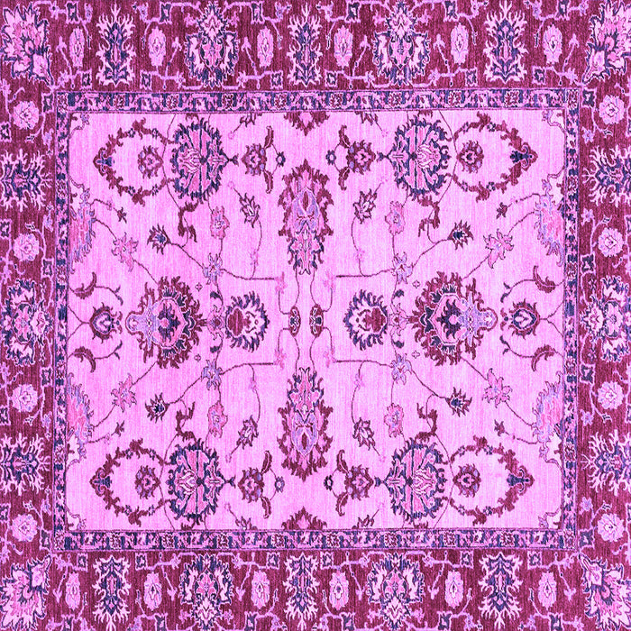 Square Oriental Purple Modern Rug, abs2635pur