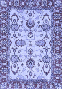 Oriental Blue Modern Rug, abs2635blu