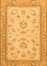 Machine Washable Oriental Orange Modern Area Rugs, wshabs2636org