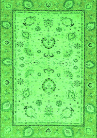 Oriental Green Modern Rug, abs2636grn