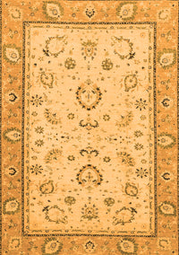 Oriental Orange Modern Rug, abs2636org