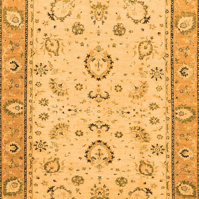 Oriental Orange Modern Rug, abs2636org