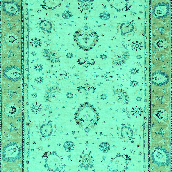 Oriental Turquoise Modern Rug, abs2636turq