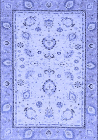 Oriental Blue Modern Rug, abs2636blu