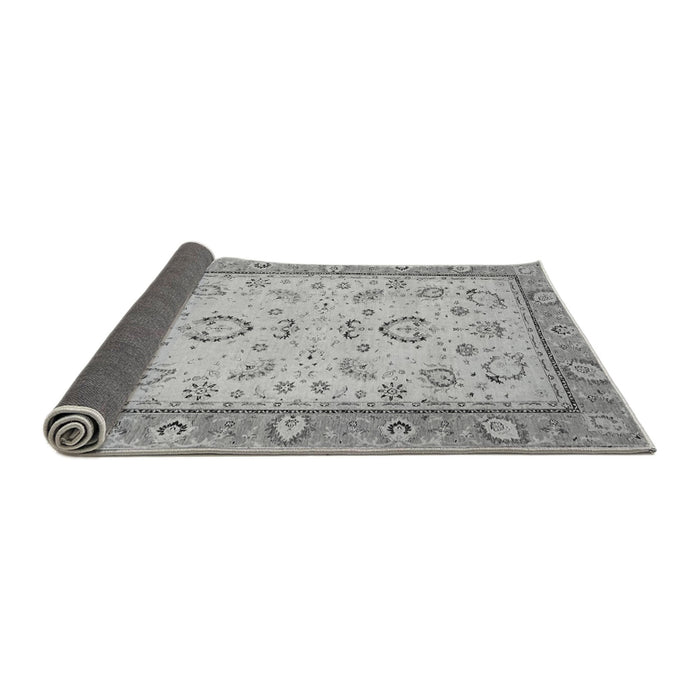 Sideview of Oriental Gray Modern Rug, abs2636gry
