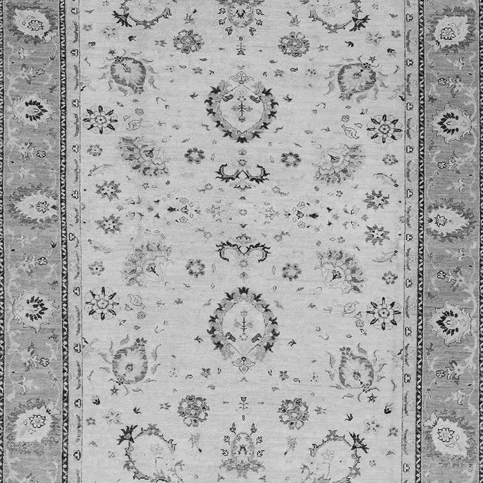 Machine Washable Oriental Gray Modern Rug, wshabs2636gry