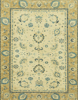 Abstract Copper Green Oriental Rug, abs2636