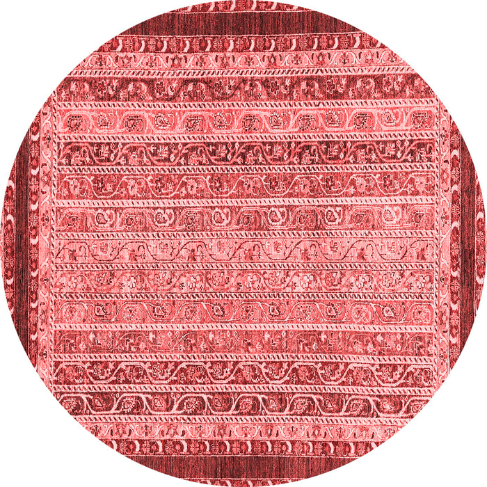 Machine Washable Oriental Red Modern Rug, wshabs2637red