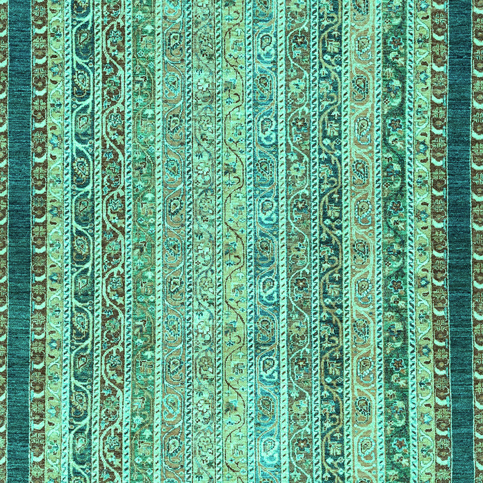 Oriental Turquoise Modern Rug, abs2637turq