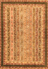 Oriental Orange Modern Rug, abs2637org