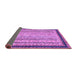 Sideview of Oriental Purple Modern Rug, abs2637pur