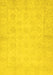 Oriental Yellow Modern Rug, abs2638yw