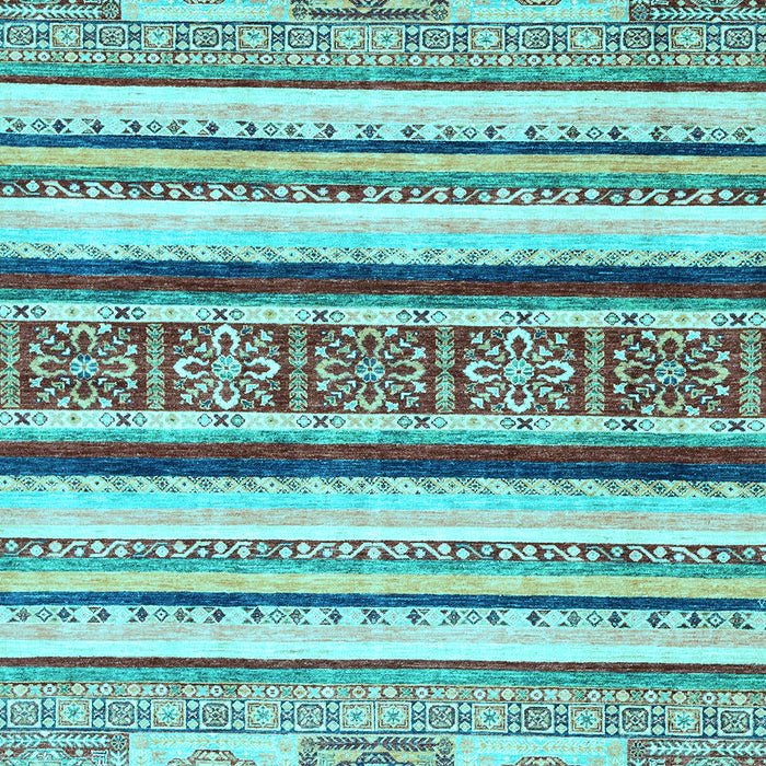Oriental Light Blue Modern Rug, abs2639lblu