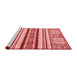 Modern Red Washable Rugs