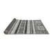 Sideview of Oriental Gray Modern Rug, abs2639gry