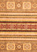 Machine Washable Oriental Orange Modern Area Rugs, wshabs2639org