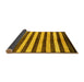 Sideview of Oriental Yellow Modern Rug, abs263yw