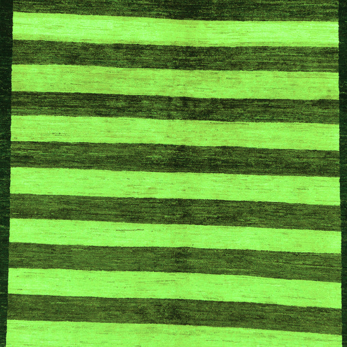 Oriental Green Modern Rug, abs263grn