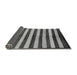 Sideview of Oriental Gray Modern Rug, abs263gry