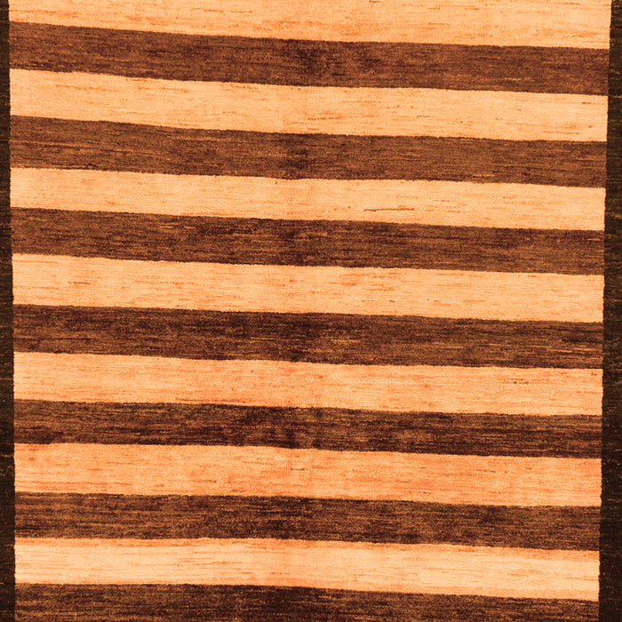 Machine Washable Oriental Orange Modern Area Rugs, wshabs263org