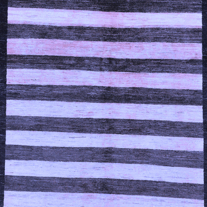 Machine Washable Oriental Blue Modern Rug, wshabs263blu