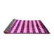 Sideview of Oriental Purple Modern Rug, abs263pur