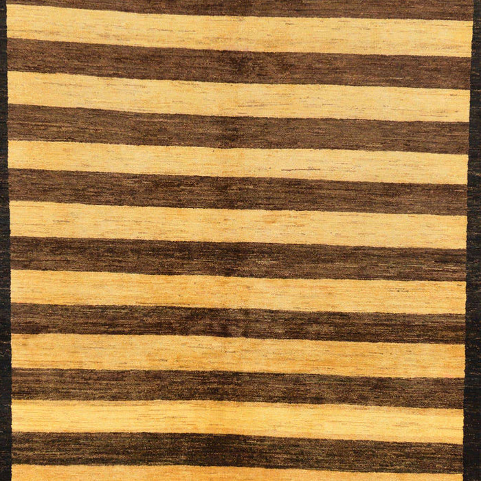 Machine Washable Abstract Red Brown Rug, wshabs263