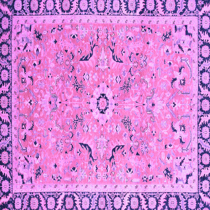 Square Oriental Purple Modern Rug, abs2640pur