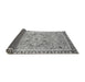 Sideview of Oriental Gray Modern Rug, abs2640gry