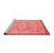 Modern Red Washable Rugs