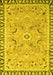 Oriental Yellow Modern Rug, abs2640yw