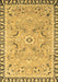 Machine Washable Oriental Brown Modern Rug, wshabs2640brn