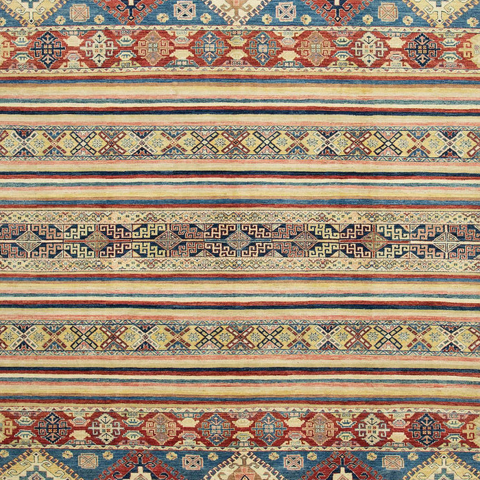 Abstract Chestnut Brown Oriental Rug, abs2641