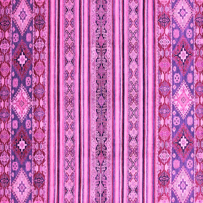 Square Oriental Pink Modern Rug, abs2641pnk