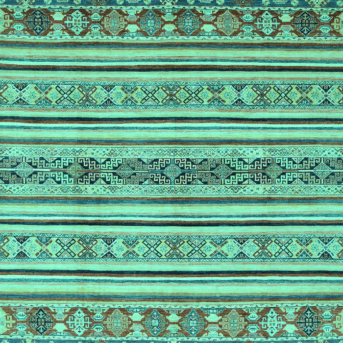 Oriental Turquoise Modern Rug, abs2641turq