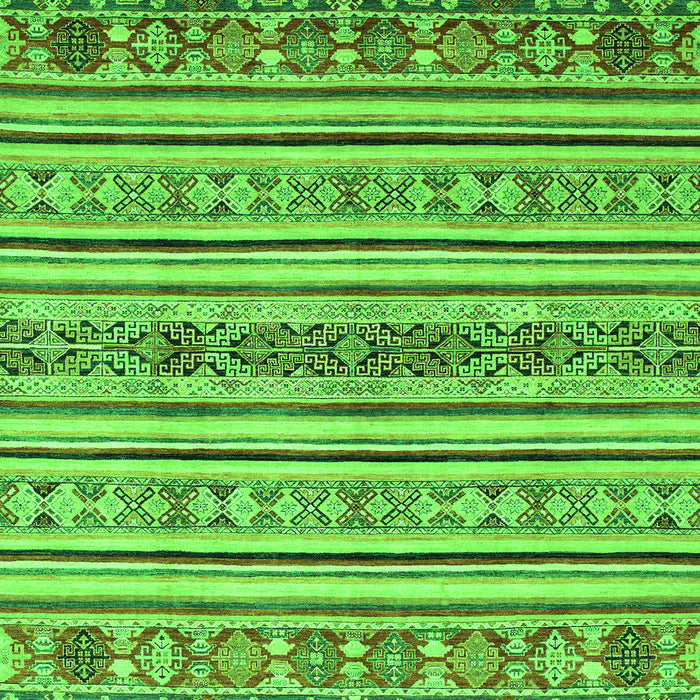 Oriental Green Modern Rug, abs2641grn