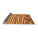 Sideview of Oriental Orange Modern Rug, abs2641org