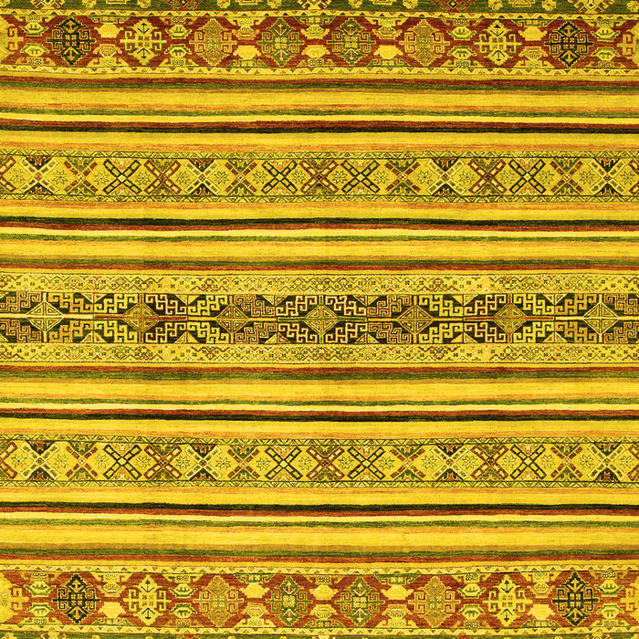 Oriental Yellow Modern Rug, abs2641yw
