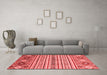 Modern Red Washable Rugs