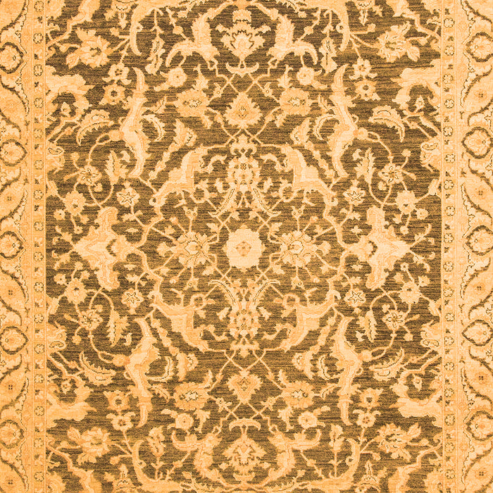 Oriental Orange Modern Rug, abs2642org