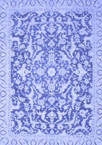 Oriental Blue Modern Rug, abs2642blu