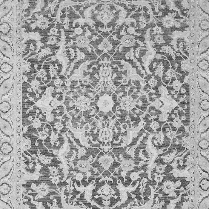 Machine Washable Oriental Gray Modern Rug, wshabs2642gry