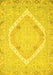 Oriental Yellow Modern Rug, abs2643yw