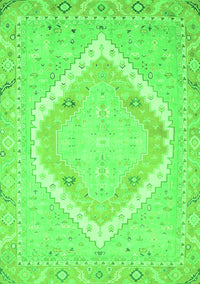 Oriental Green Modern Rug, abs2643grn