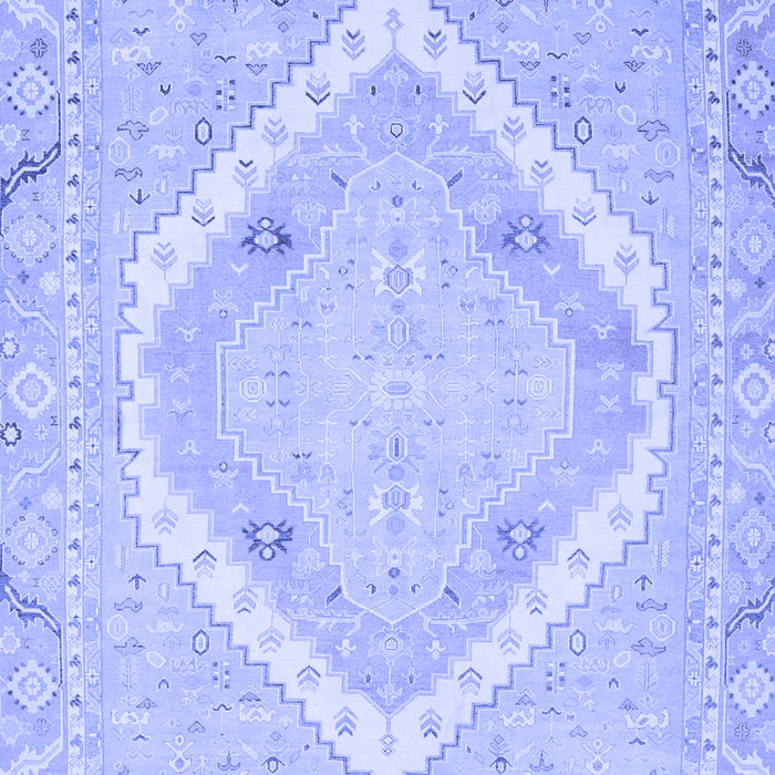 Oriental Blue Modern Rug, abs2643blu