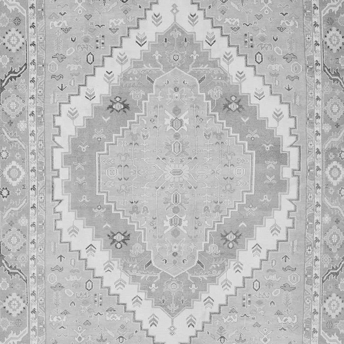 Machine Washable Oriental Gray Modern Rug, wshabs2643gry