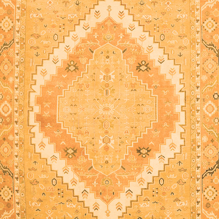 Oriental Orange Modern Rug, abs2643org