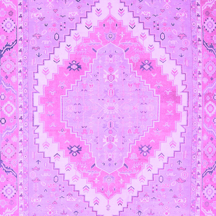 Machine Washable Oriental Purple Modern Area Rugs, wshabs2643pur