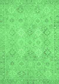 Oriental Emerald Green Modern Rug, abs2644emgrn