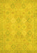 Oriental Yellow Modern Rug, abs2644yw